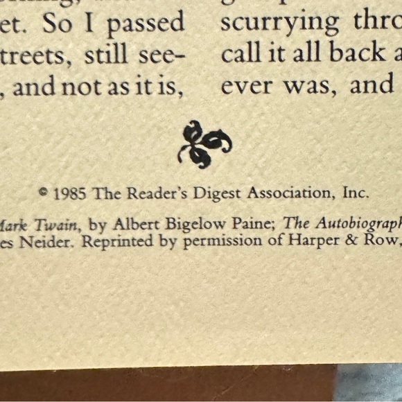 The Adventures of Tom Sawyer Mark Twain 1985 Reader’s Digest Edition Book - Picture 13 of 14